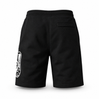 EVISU Buddha Head Print Athletic Shorts