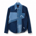 EVISU Patchwork Denim Shirt