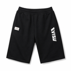 EVISU (Fukujin) brand "Taiko Daruma and Maneki-neko" printed athletic shorts