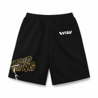 EVISU' "Clown Darmo" print athletic shorts