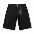 EVISU "Small M Embroidery" Denim Shorts