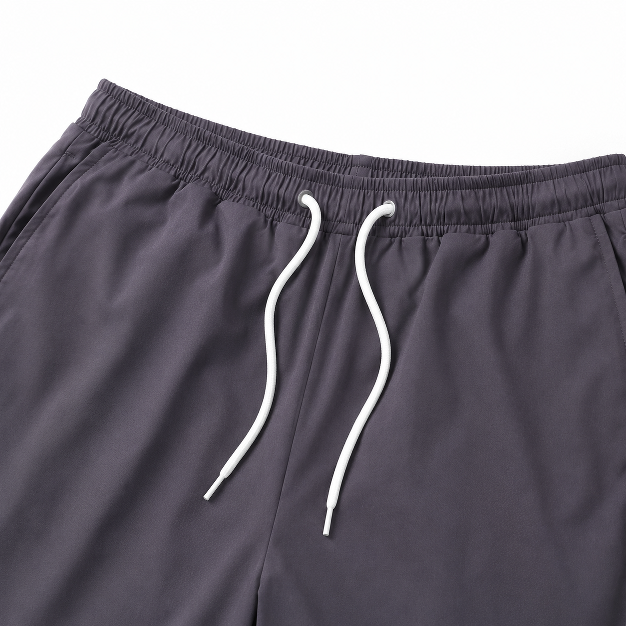 EVISU "Seagull Print" Ice Silk Athletic Shorts