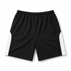 EVISU "Seagull Print" Ice Silk Athletic Shorts
