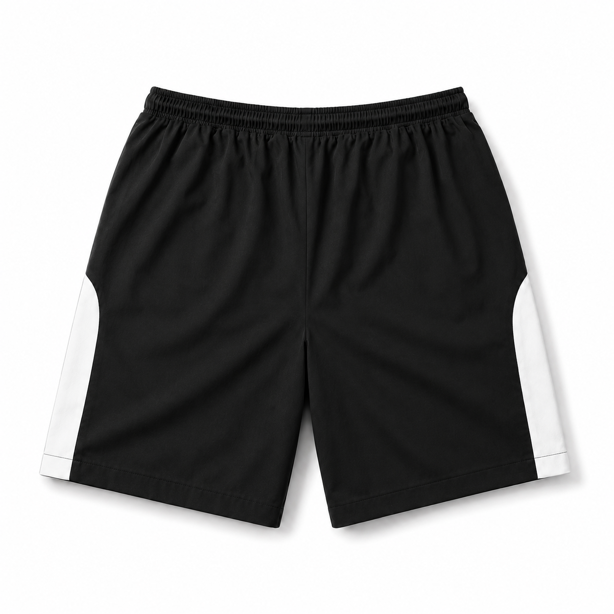 EVISU "Seagull Print" Ice Silk Athletic Shorts