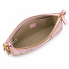 MCM Aren Visetos Mini Chain Bag – Light Pink, Gold Chain & Leather Strap
