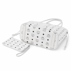 MCM Liz Visetos Medium Tote Bag – White, Reversible, Pouch, MWPAAVI02WT