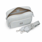 MCM Aren Visetos Mini Camera Bag – Light Grey, MMRAAKC02FP00