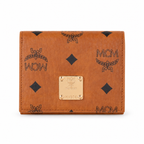 MCM Patricia Visetos Bifold Wallet – Cognac, 11x8.5cm