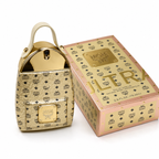 MCM ULTRA Eau de Parfum 75ml – Floral Fruity Woody Fragrance for Women in Gold Visetos Backpack Bottle