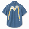EVISU "Big M" Print Shirt