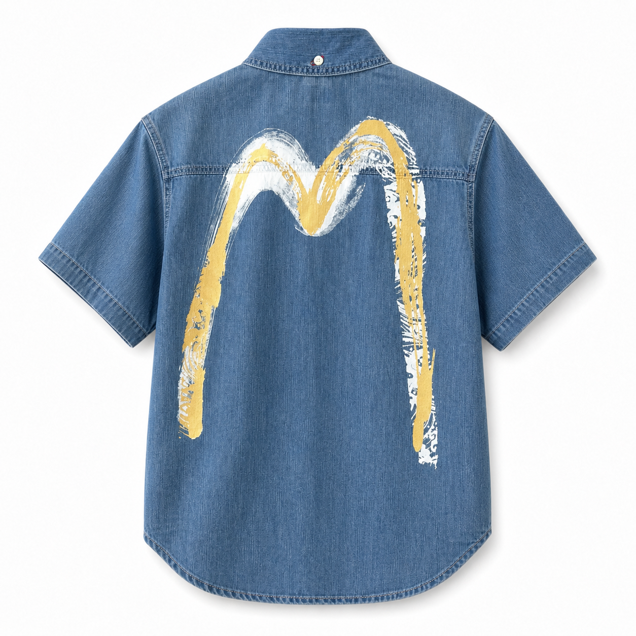 EVISU "Big M" Print Shirt