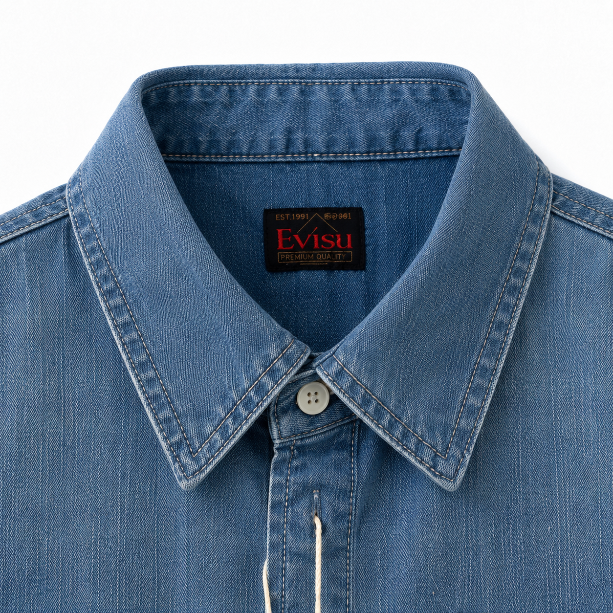 EVISU "Big M" Print Shirt