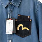 EVISU "Big M" Print Shirt