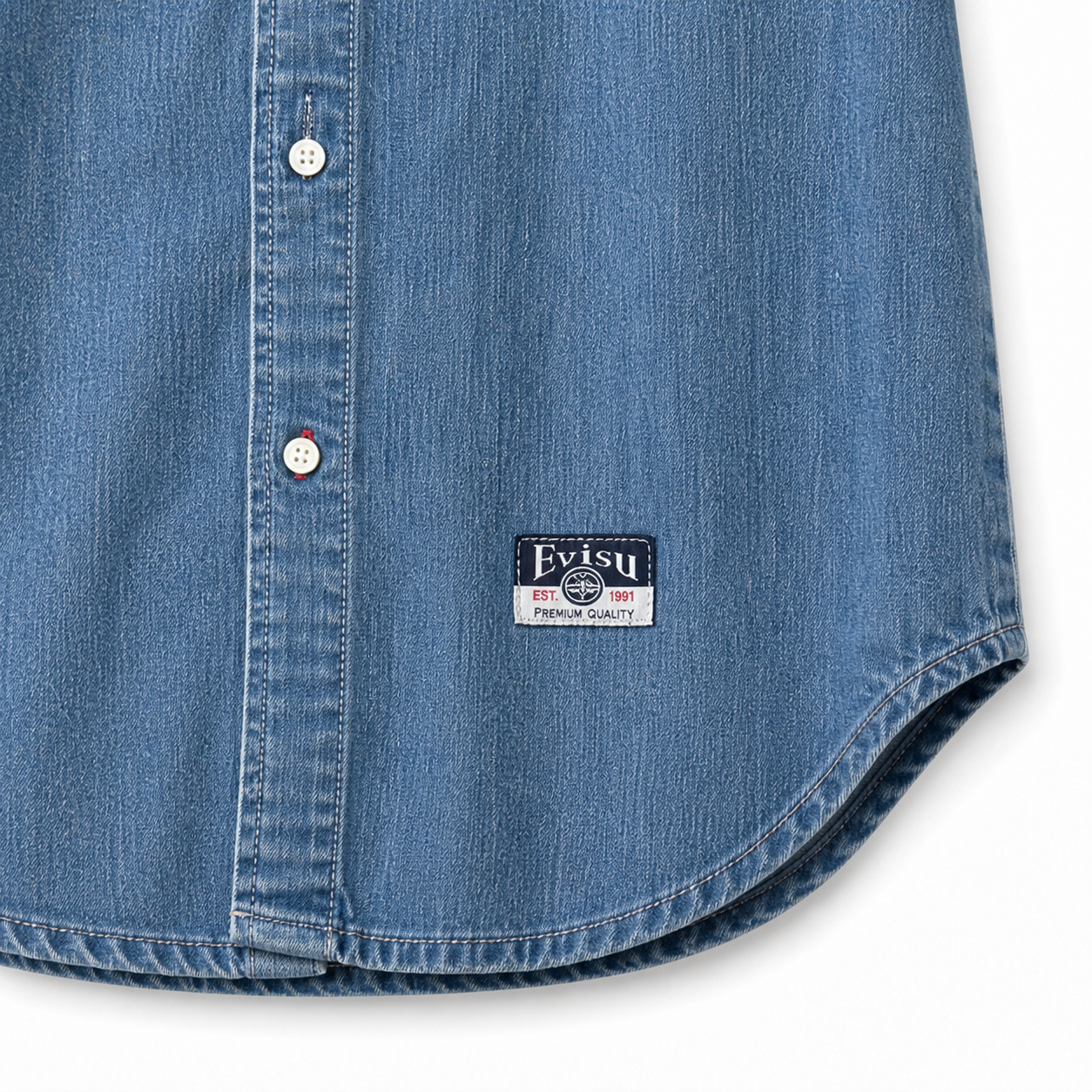 EVISU "Big M" Print Shirt