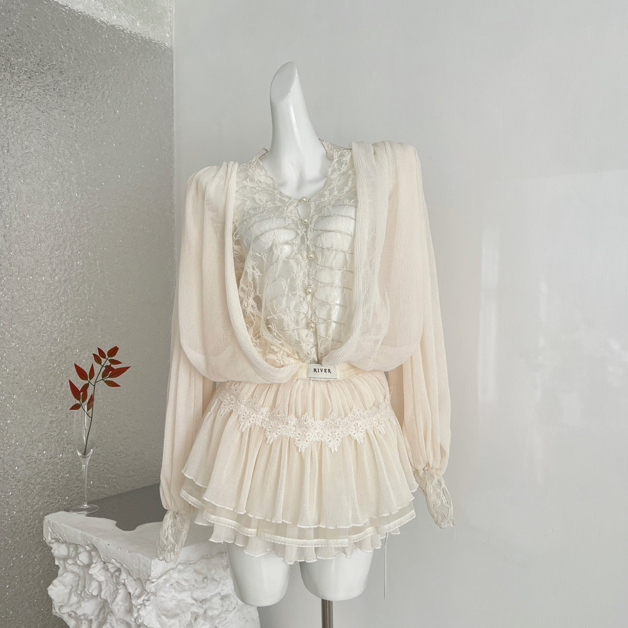 2026 Spring New Fashion Suit Hot Girl Sexy Top With High Waist Slim Skirt Female Hot Girl Style
