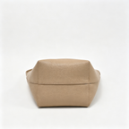The Row N/S Park Medium Tote Bag | 30cm Grained Calfskin Leather Bucket Bag | Sand/Beige/Oatmeal