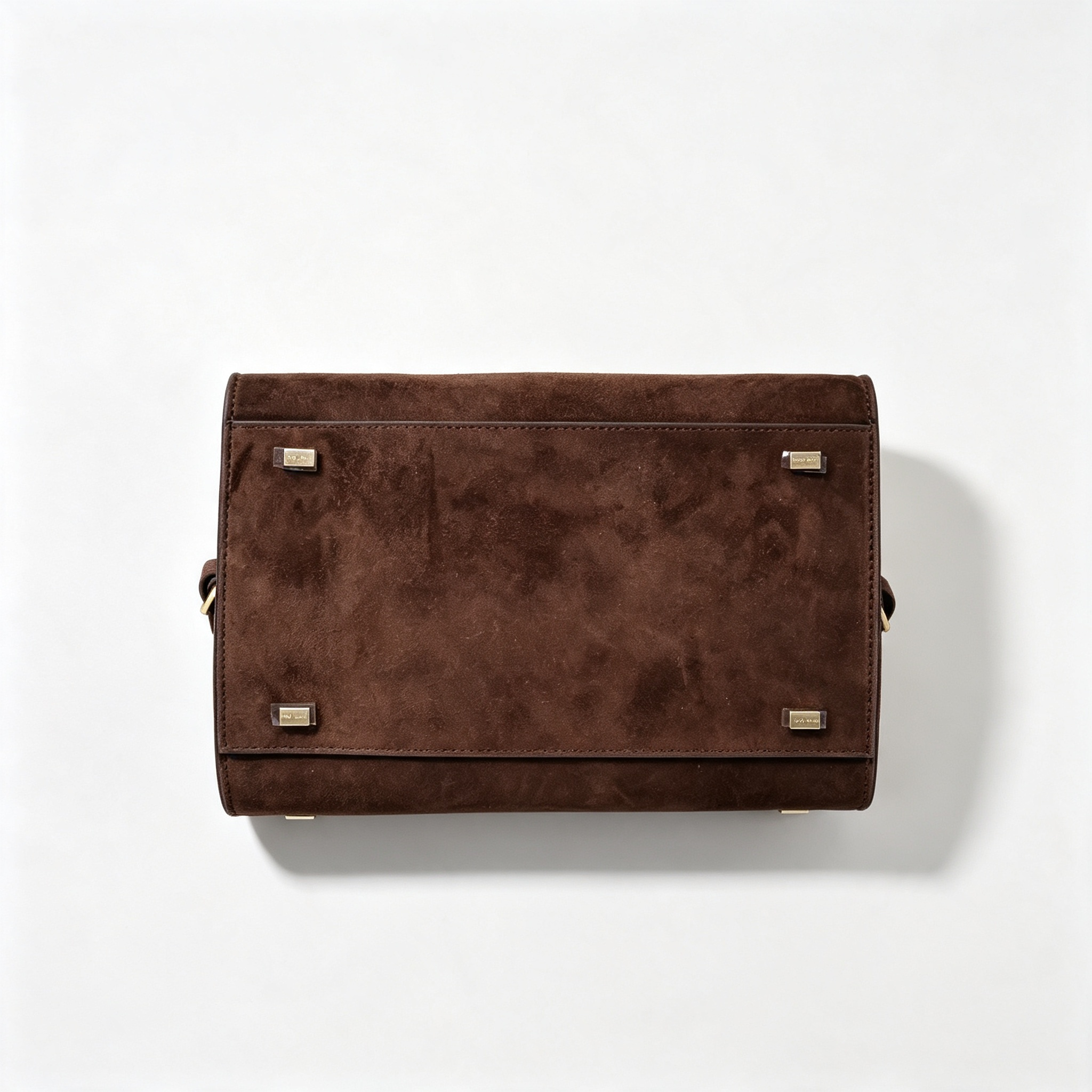 The Row Soft Margaux 12 Suede Tote Bag | Vintage Style Commuter Handbag with Detachable Strap | Women's Designer Shoulder Bag