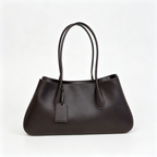 Soft Alger Mini Bag in Imported Saddle Leather – Elegant Women’s Crossbody & Top Handle Tote, Black