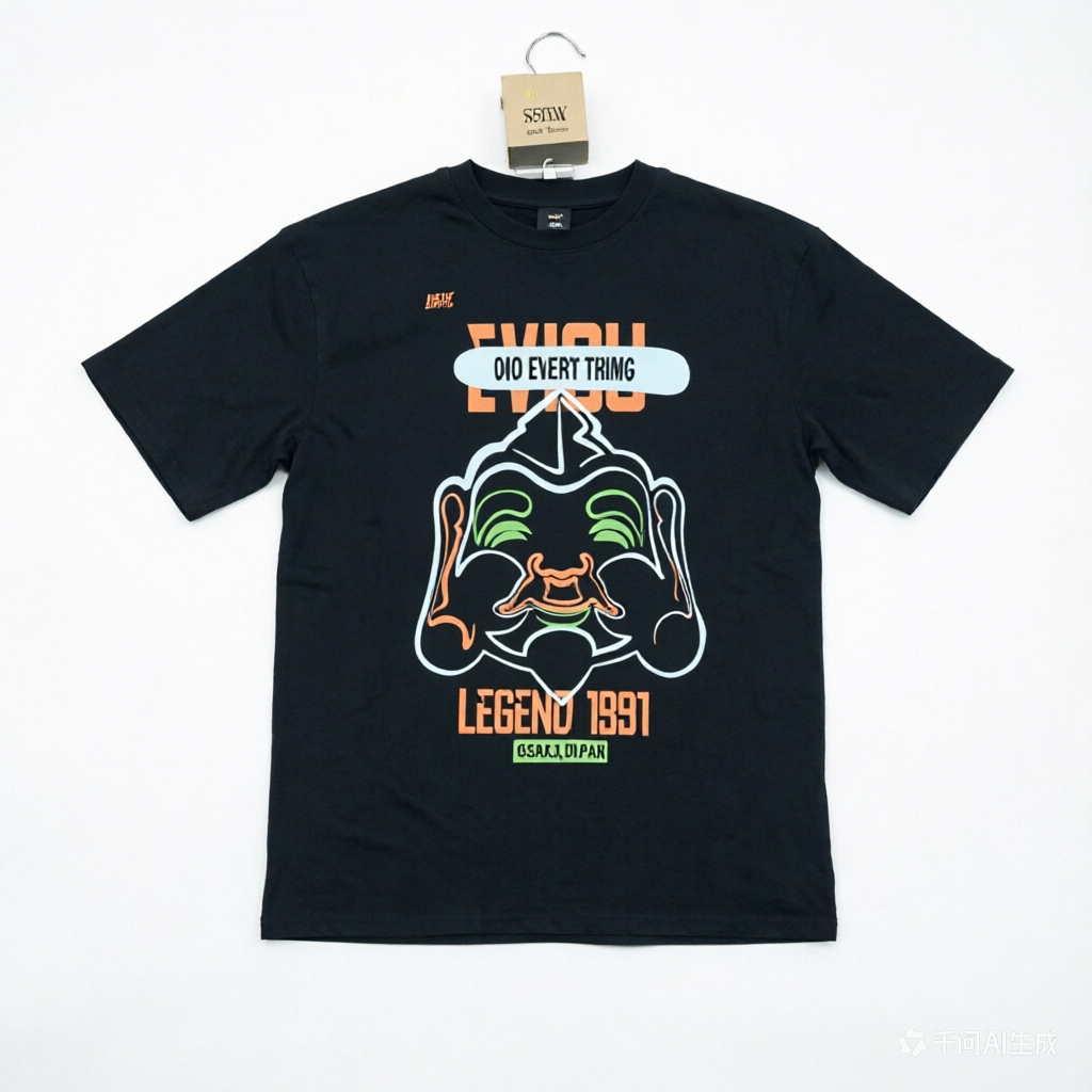 EVISU "Buddha Head" Series T-shirts